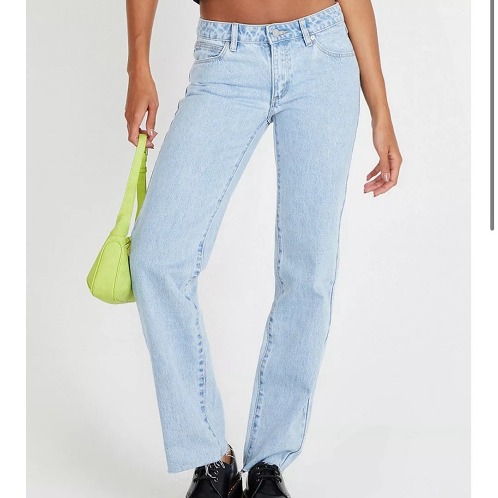 NWT Abrand ‘99 Low Straight Jeans